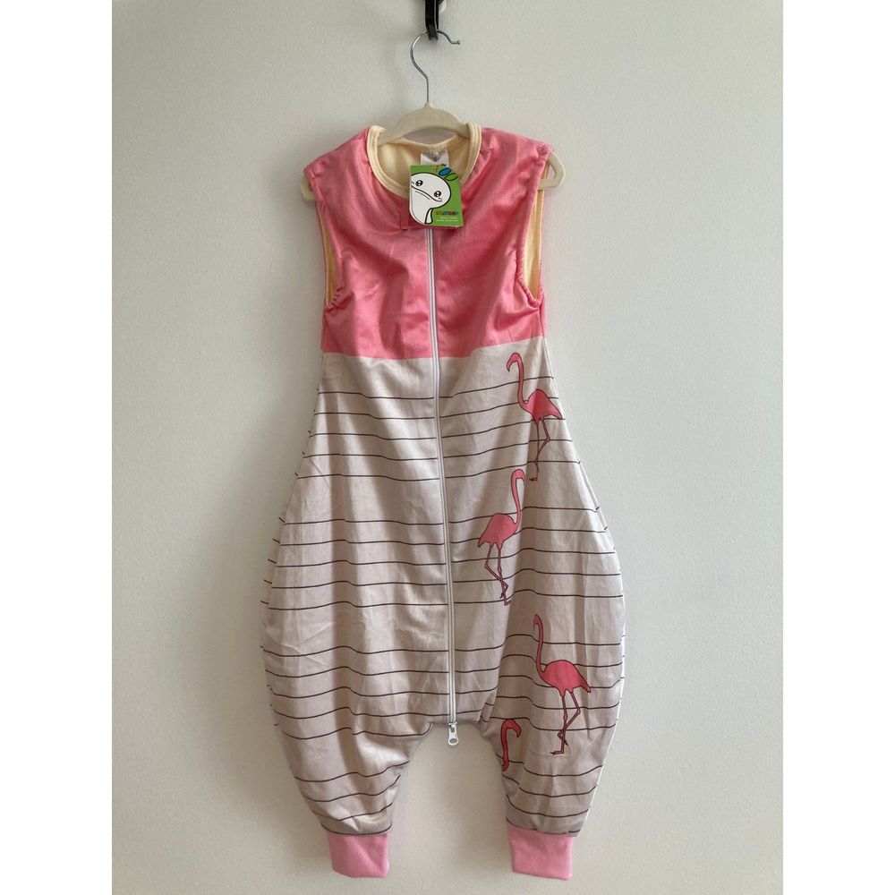 Michley Sleep Suit Size Small 9-18 Months Pink Flamingo NWT